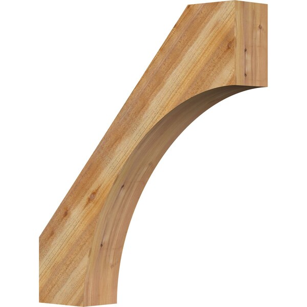 Ekena Millwork 6"W x 32"D x 36"H Westlake Rough Sawn Knee Brace, Western Red Cedar BRC06X32X36WTL00RWR - main